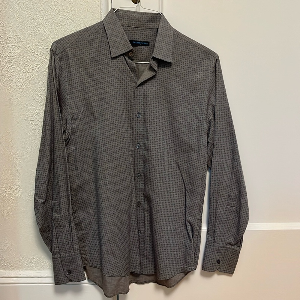Zachary Prell button down paisley shirt